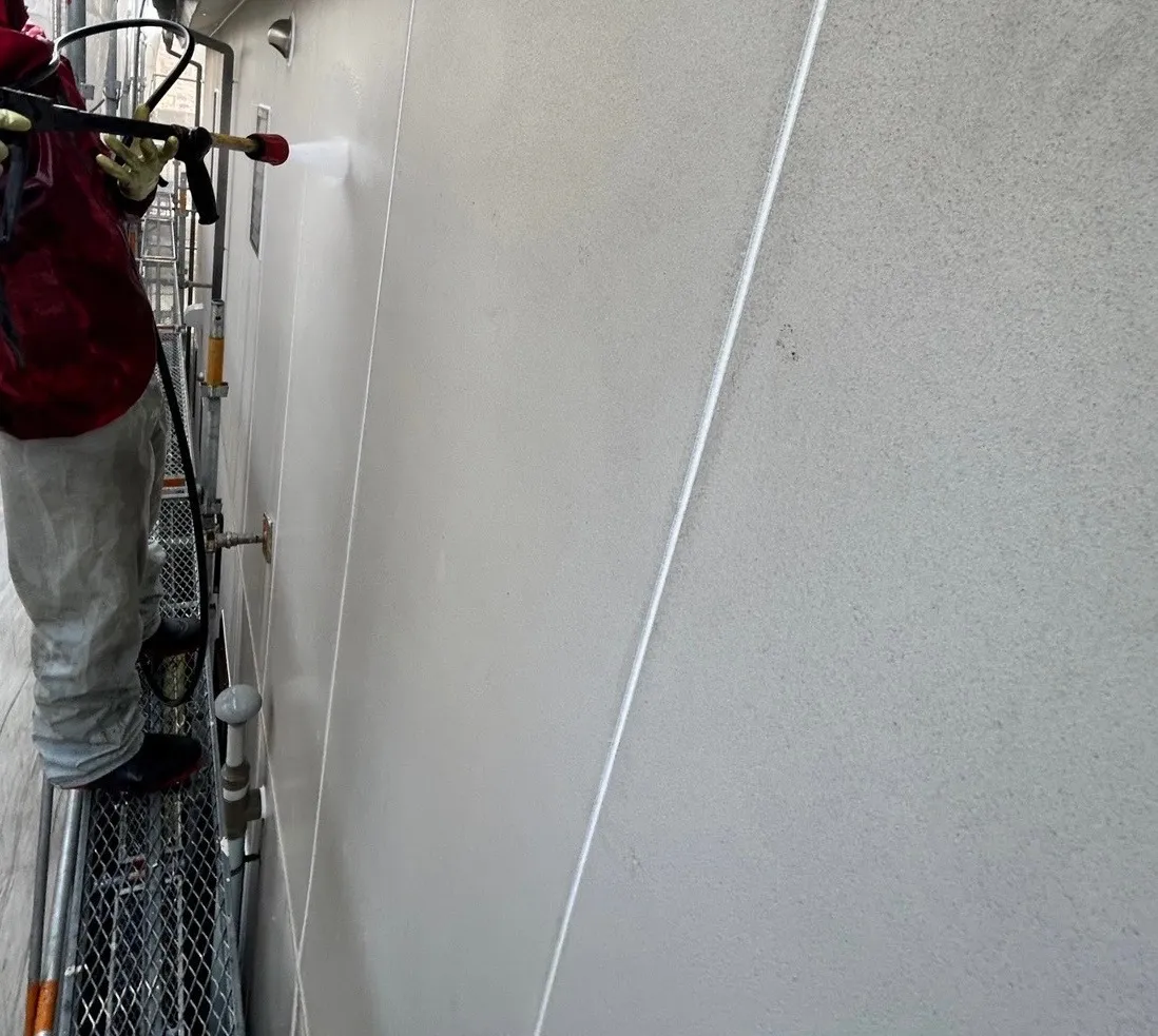 外壁塗装 / 1.高圧洗浄