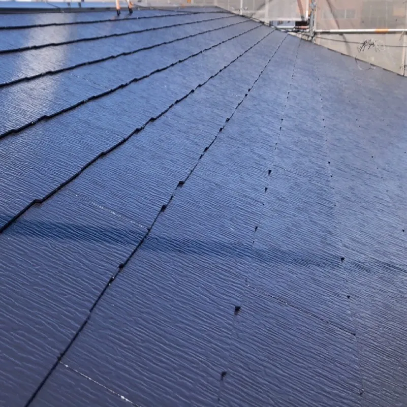 屋根塗装工事 / 9.屋根塗装　上塗り　施工後