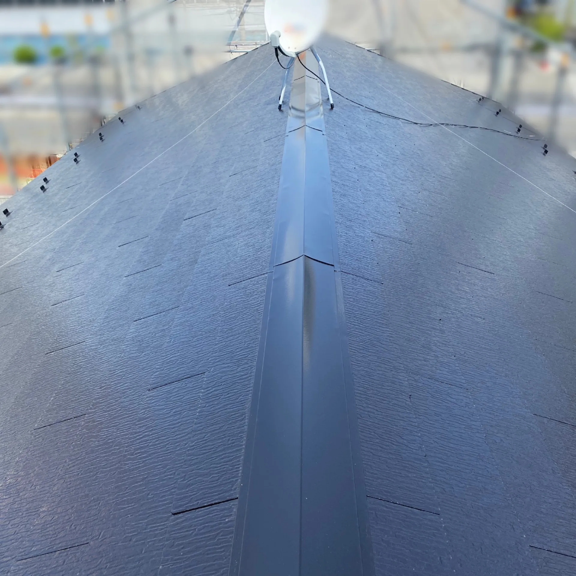 屋根塗装工事 / 施工後