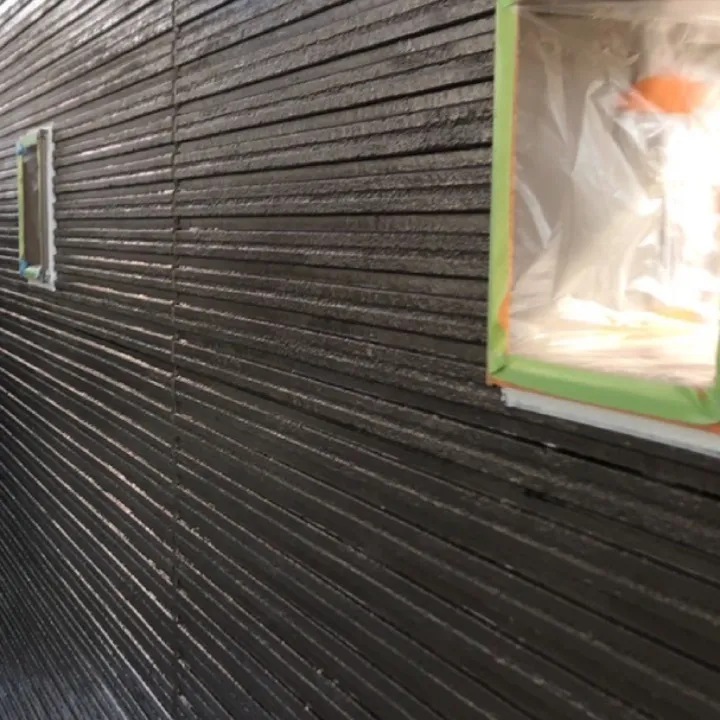 外壁塗装工事 / 3.外壁塗装　下塗りシーラー　施工後