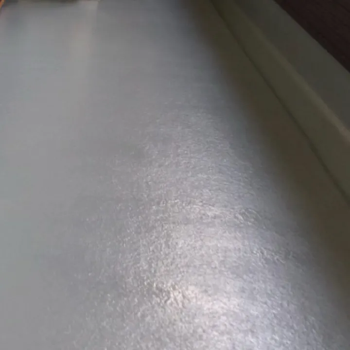 ベランダ防水工事 / 6.ベランダ床　トップコート2回目　施工後