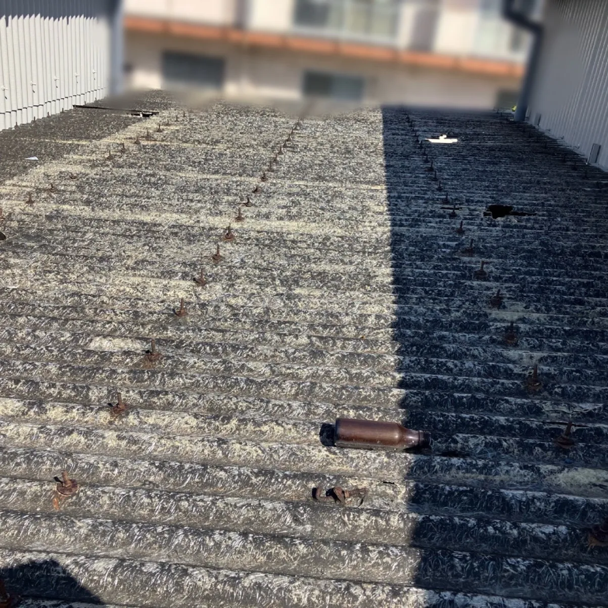 名古屋市内の2現場の施工レポート│波板交換工事＆外装リフォーム工事