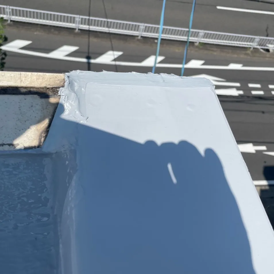屋上防水工事 / 35.端部仕上がり