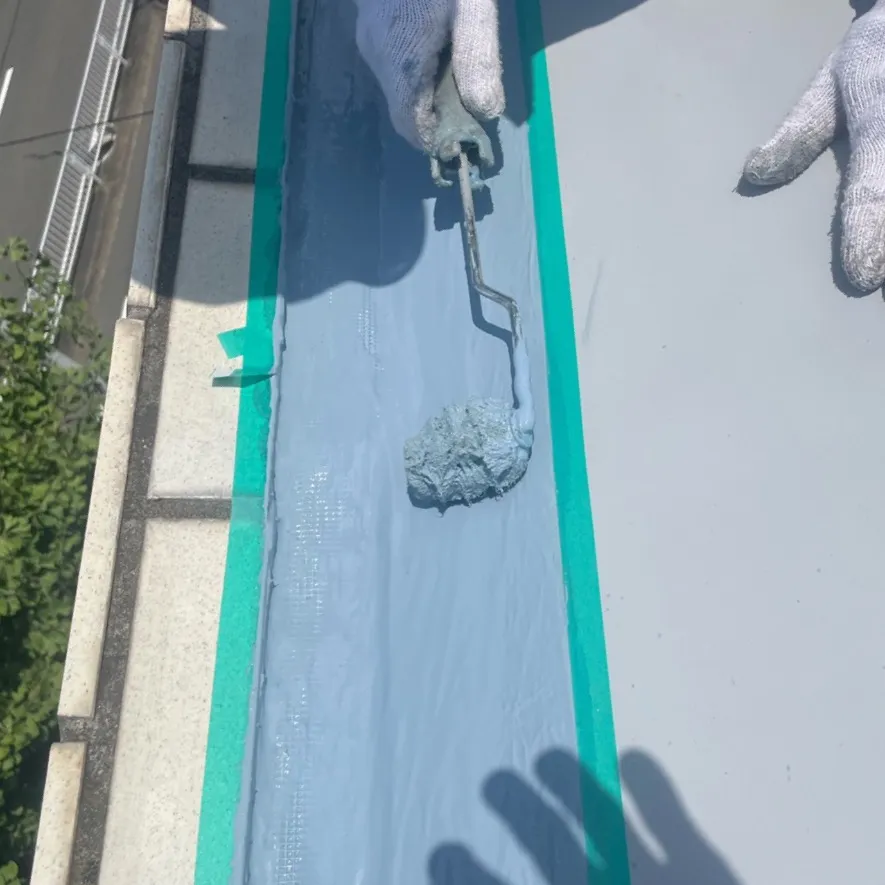屋上防水工事 / 30.ウレタン2層目