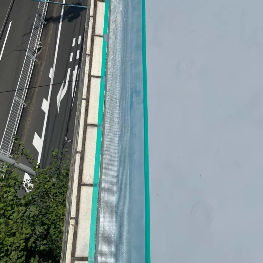 屋上防水工事 / 24.層間プライマー塗布後