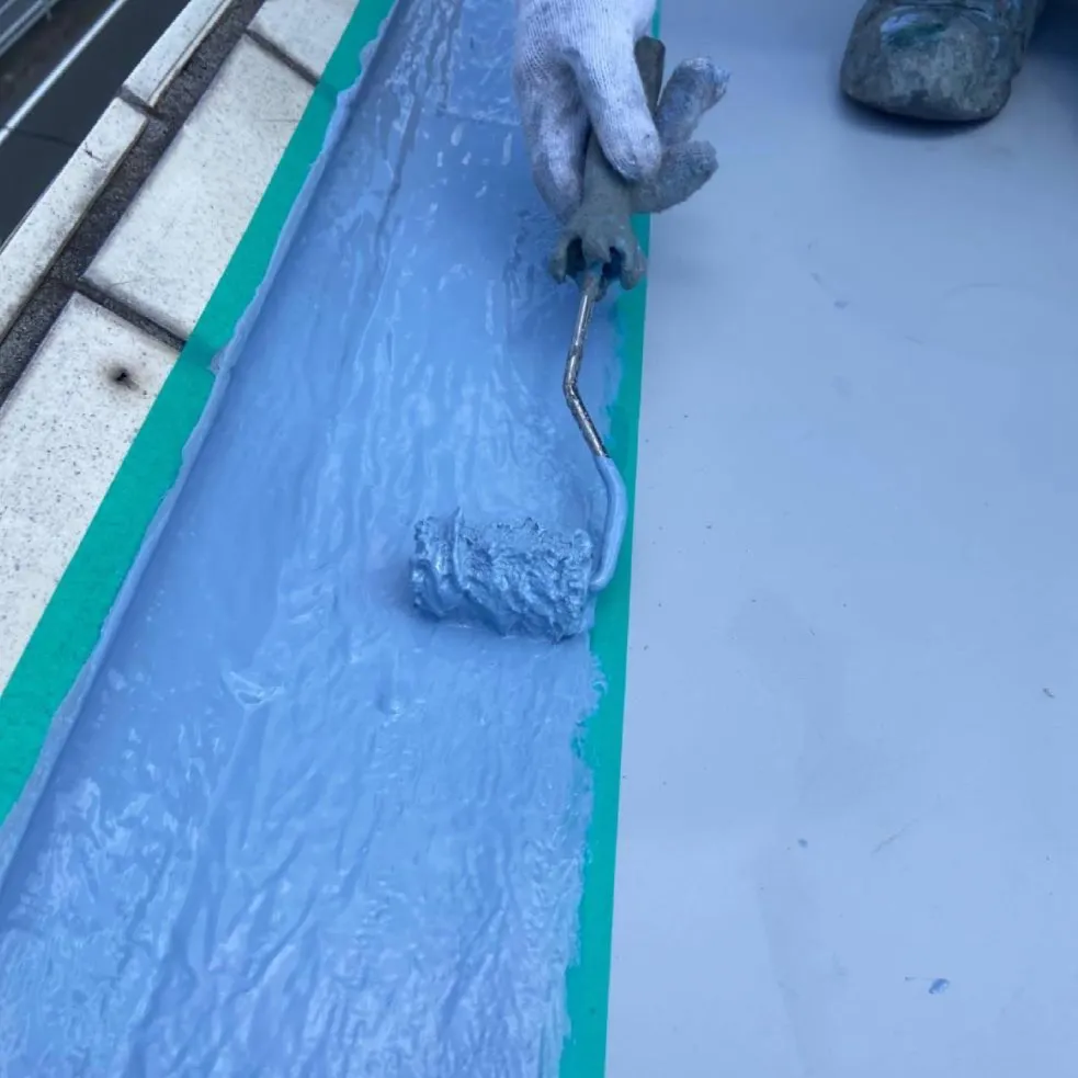 屋上防水工事 / 28.ウレタン1層目