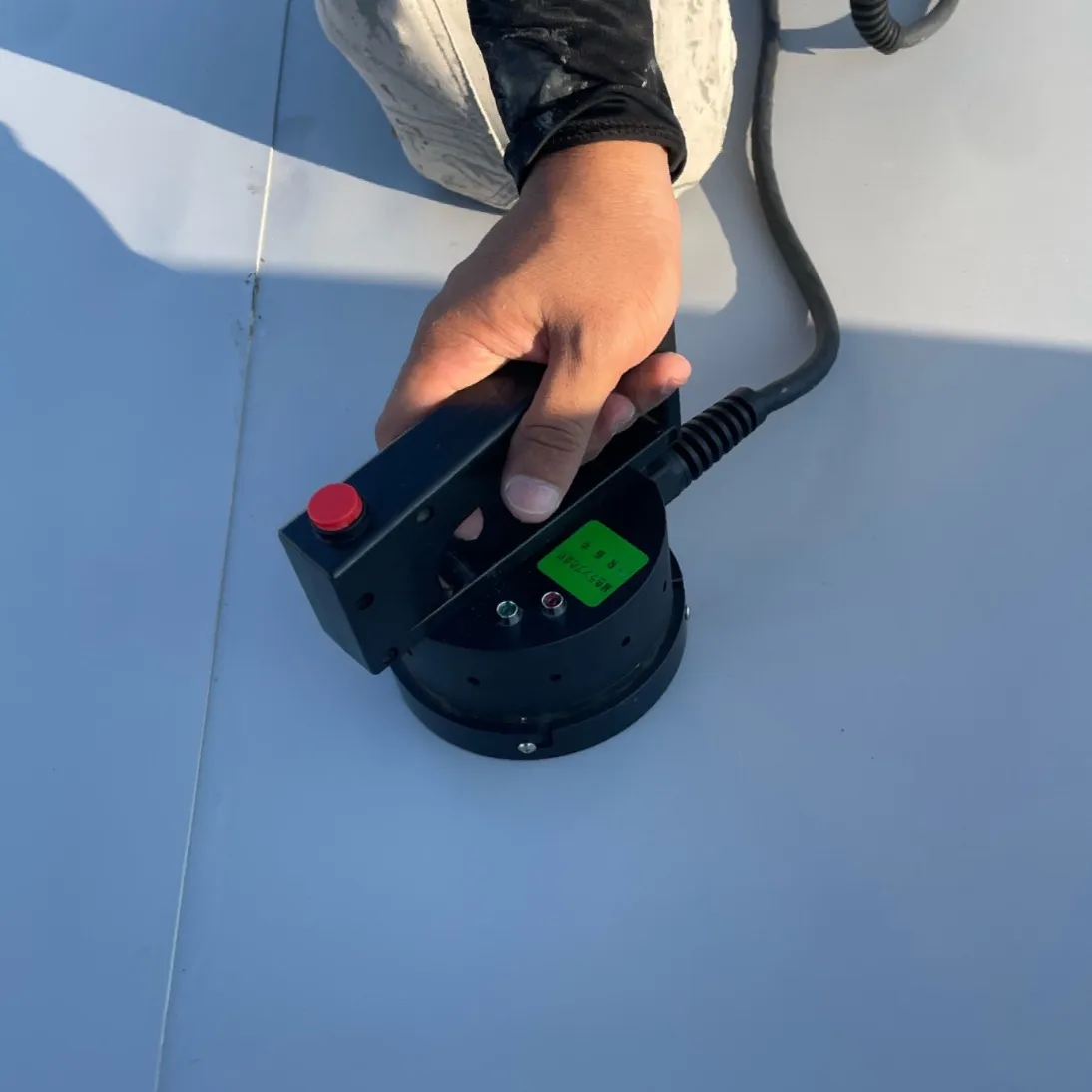 屋上防水工事 / 19.平部ディスク融着