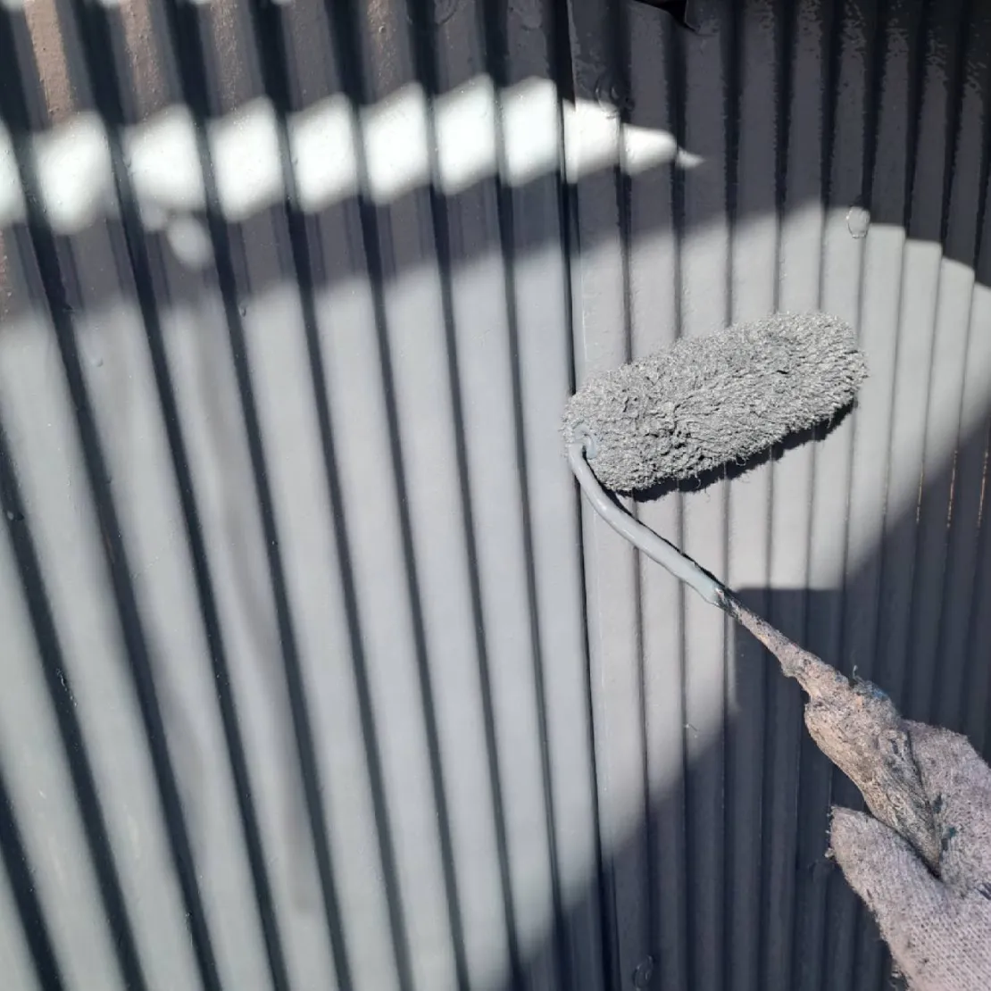 外壁塗装工事 / 4.上塗り