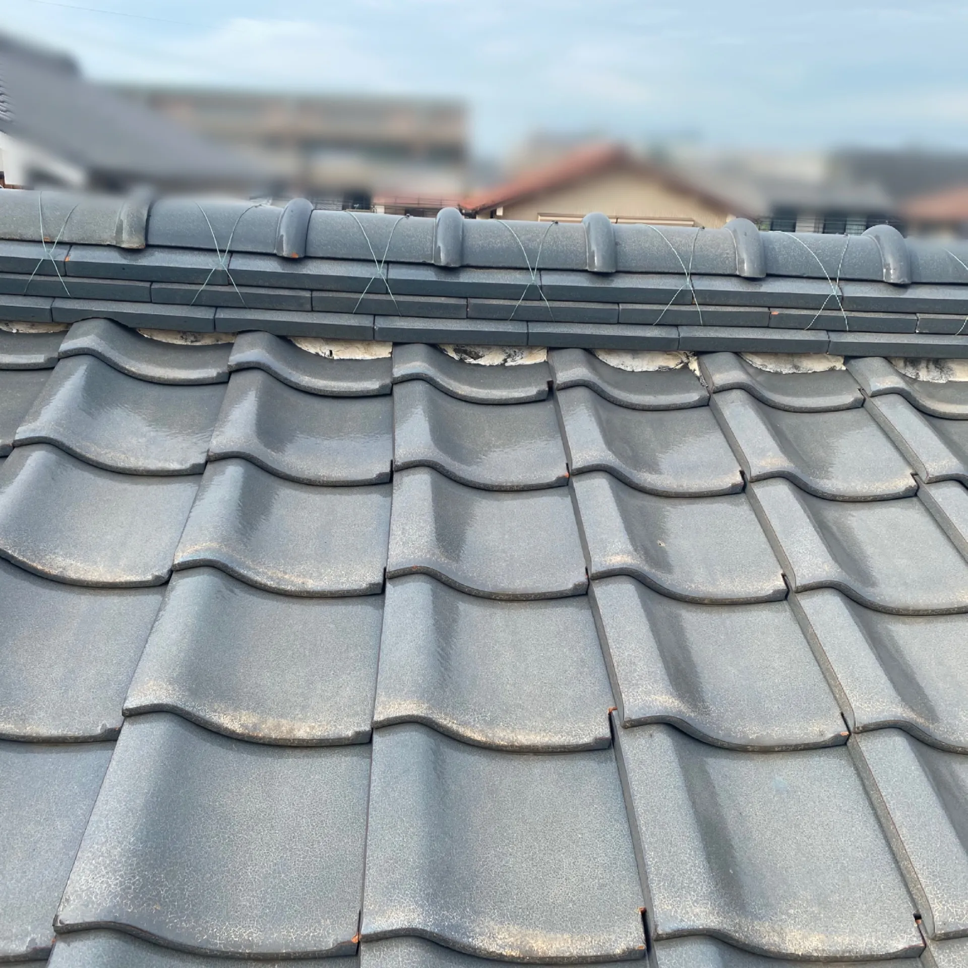 施工前 / 漆喰の劣化