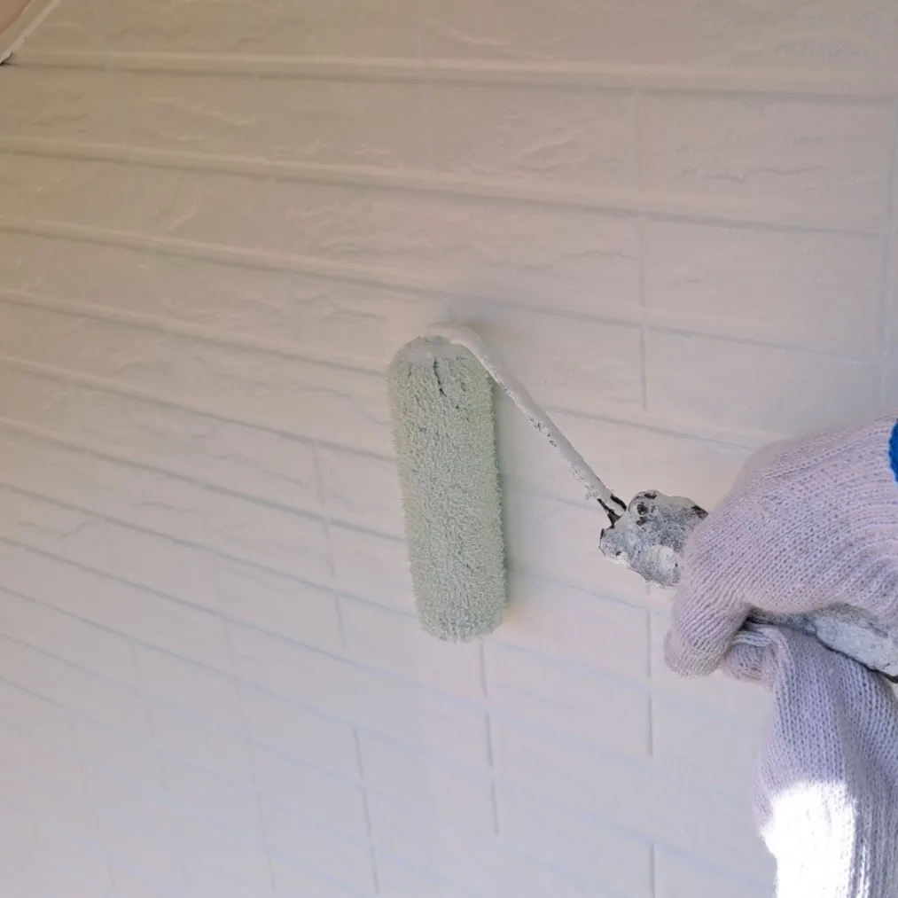 外壁塗装工事 / 上塗り