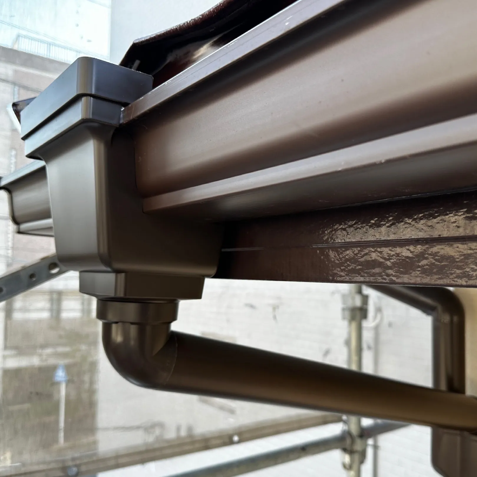 施工前 / 雨樋交換工事