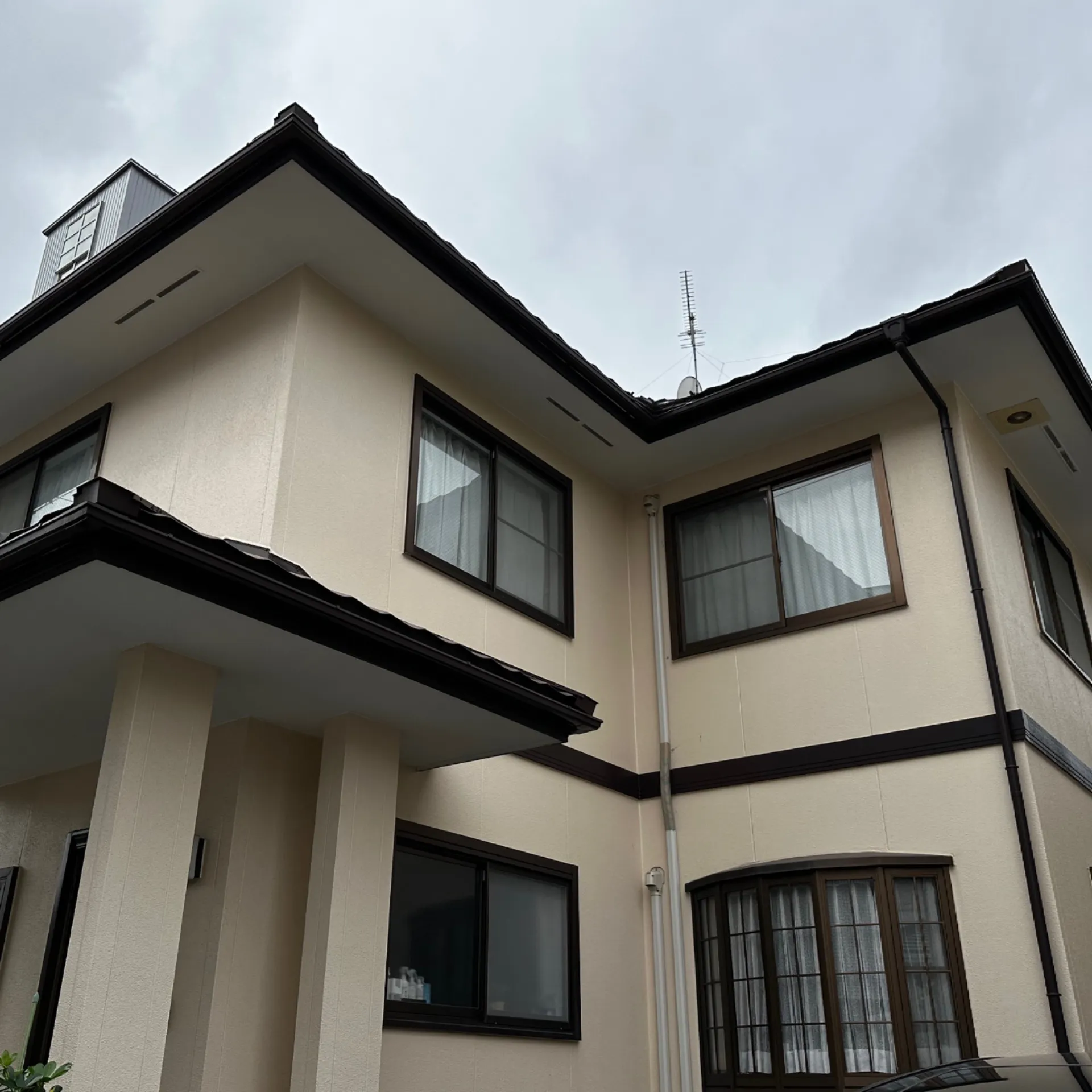 施工前 / 北東側雨樋