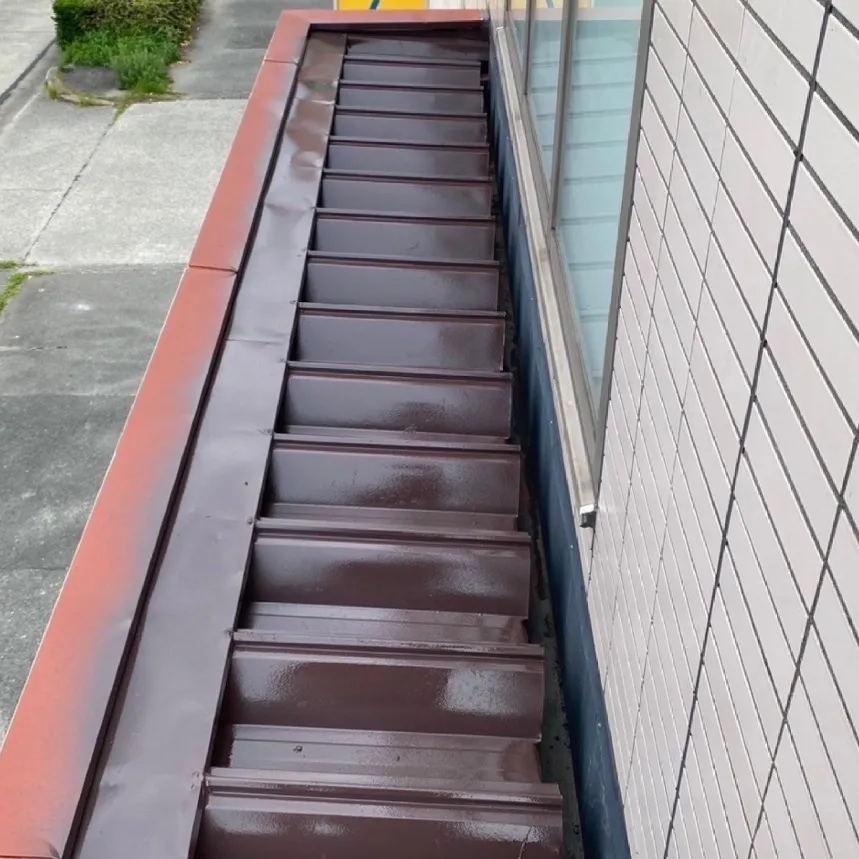 付帯部塗装 / 中塗り
