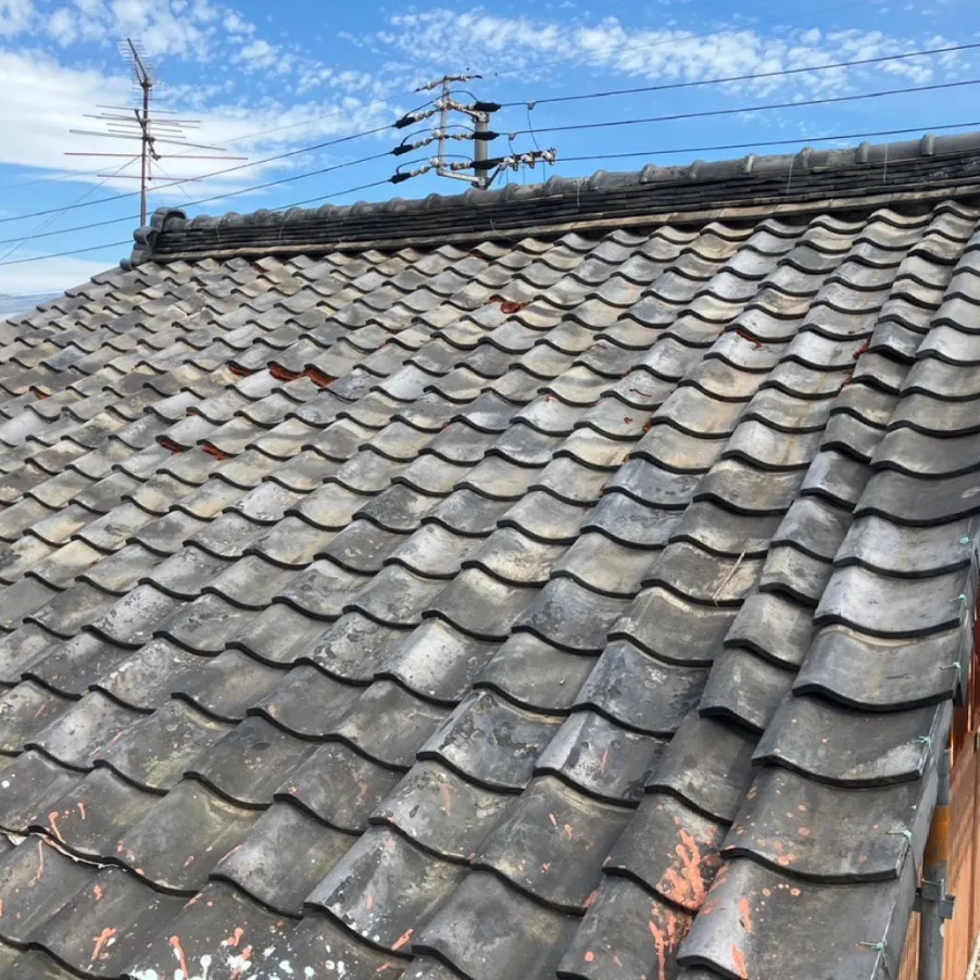屋根葺き替え工事 / 1.施工前