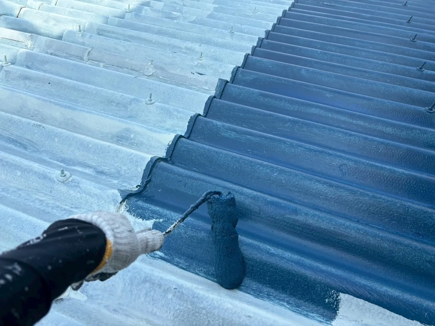 名古屋市内の現場の施工レポート│屋根・外壁塗装工事