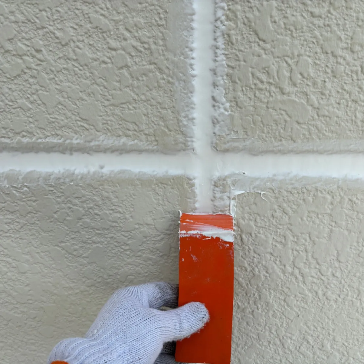 シーリング工事 / 4.均し