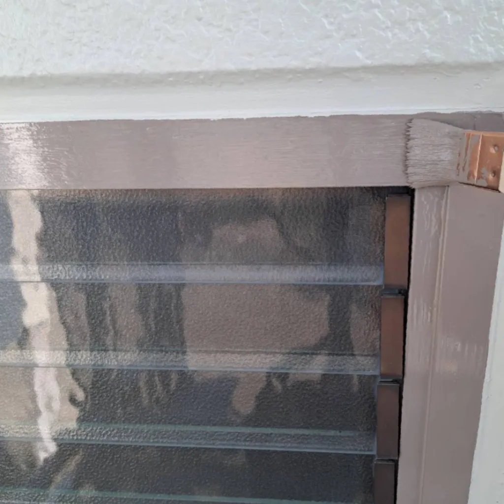 付帯部塗装 / 上塗り