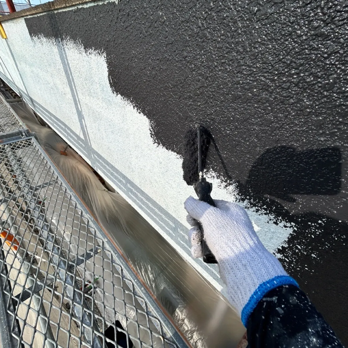 名古屋市内の現場の施工レポート│外壁改修工事