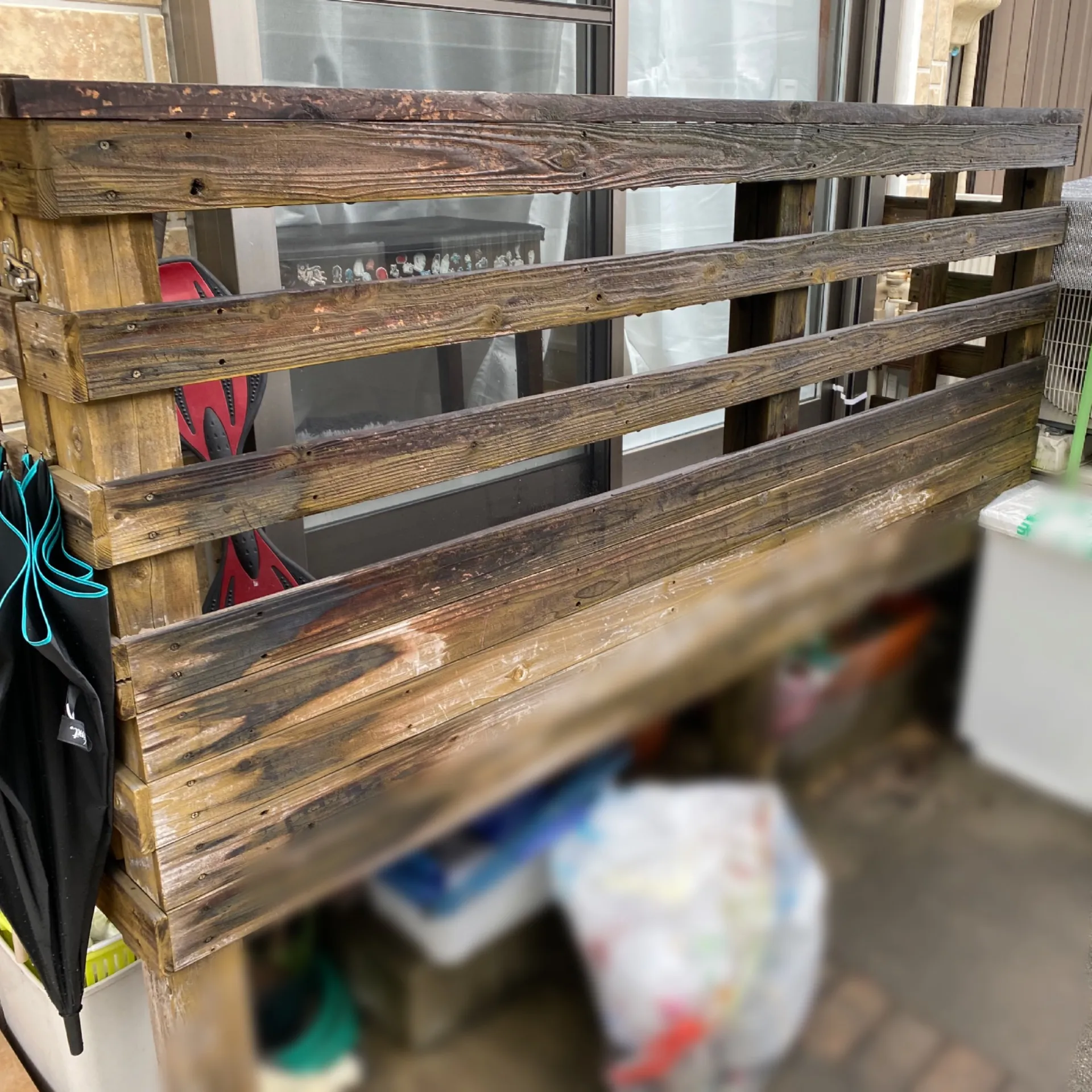 施工前 / ウッドデッキ　腐食