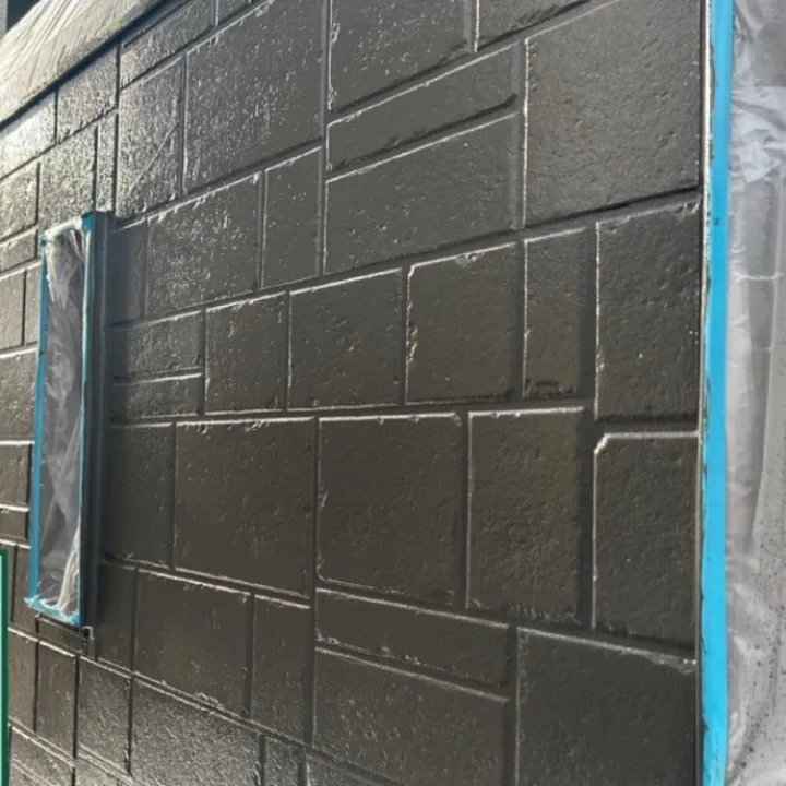 外装塗装工事 / 外壁　上塗り