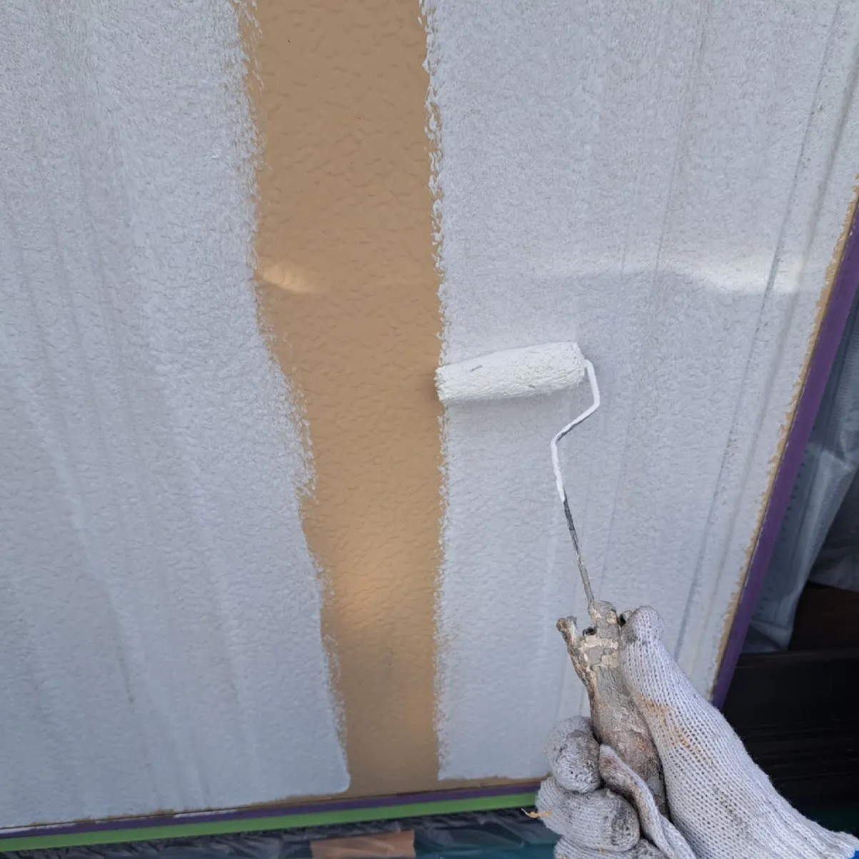 現場の施工レポート│外壁塗装工事